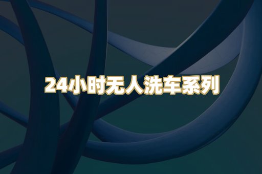 24小时无人洗车系列